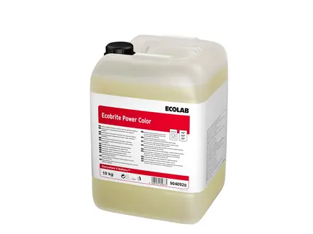 Ecolab Ecobrite Power Color laundry detergent boosters