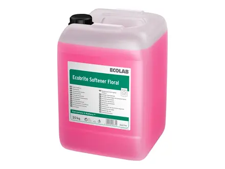 Adoucissant Ecolab Ecobrite Floral, bidon de 20 kg