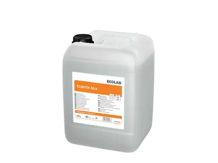 Ecolab Ecobrite Alca liquid alkali booster