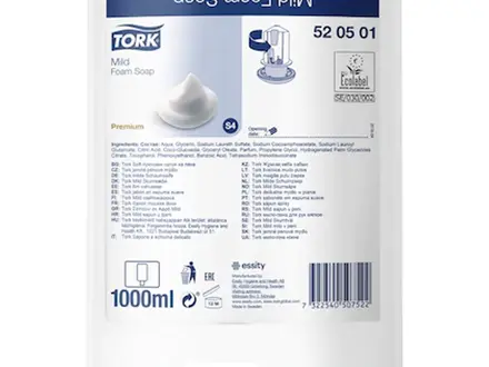 Tork Milde schuimzeep voor S4 dispenser 1000 ml