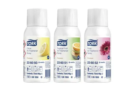 Désodorisant d'ambiance Tork, mélange de 3 parfums, distributeur A1