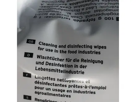 Ecolab DrySan Oxy Wipes reinigings- en desinfectiedoekjes blauw 6x165 stuks