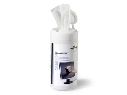 Durable Screenclean Box reinigingsdoekjes IT-apparatuur wit
