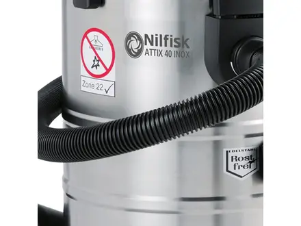 Nilfisk ATTIX 40-0M PC TYPE 22 safety vacuum cleaner M-class ATEX Zone 22