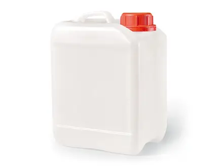 Jerrycan met schroefdop HDPE 10 liter