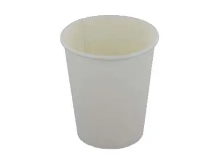 Gobelets à café en carton ø80x92 mm 237 ml blancs
