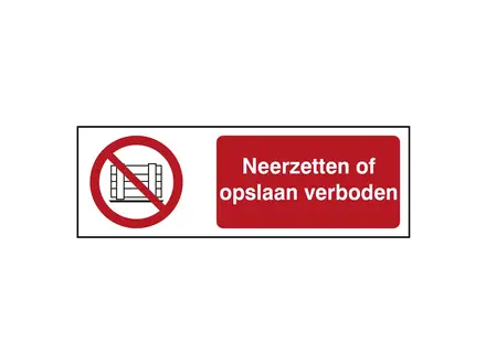 Il est interdit d'apposer ou de stocker un autocollant P023 B-862