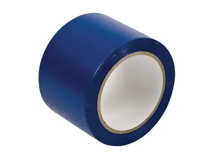 Vinyl boundary tape 75 mm blue
