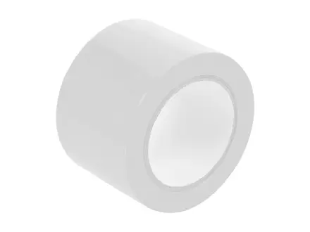Afbakeningstape vinyl 75 mm wit