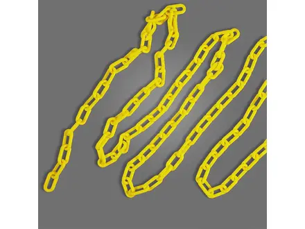 Chaîne d'avertissement Brady jaune de 25 m