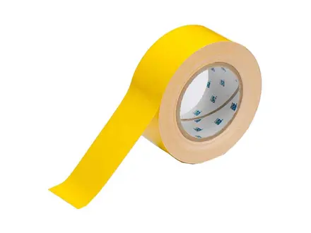 Afbakeningstape ToughStripe PE 50,80 mm geel