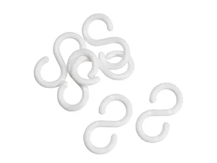 Crochets de connexion Brady 50 mm blancs