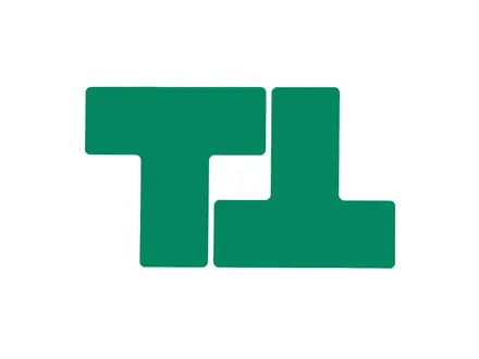 Marquage au sol, repère de jonction T Brady ToughStripe