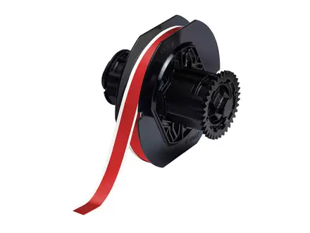 Tape vinyl B30C-500-595-RD 12.70 mm red