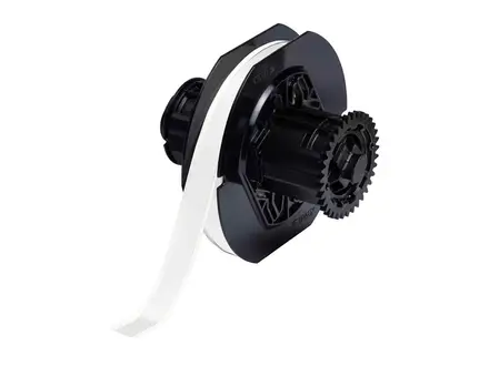 Ruban vinyle B30C-500-595-WT 12,70 mm blanc