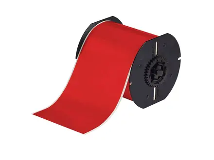 Ruban vinyle Brady B30C-4000-595-RD 101,00 mm rouge