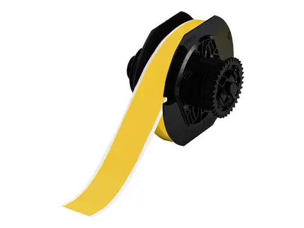 Ruban adhésif ToughWash Brady B30C-1125-855-YL 28,58 mm jaune