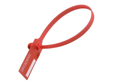 Bandverzegeling PP Polycheck rood
