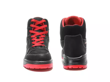 Chaussure de sécurité Elten Maverick Noir-Rouge MID S3 SRC ESD taille 39