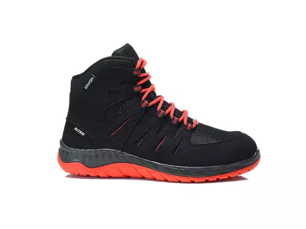 Elten Maddox Black-red mid safety shoe S3 SRC ESD size 40