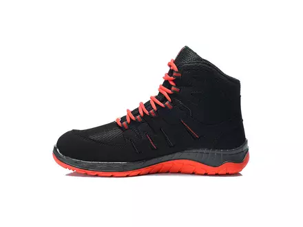 Elten Maddox Black-red mid safety shoe S3 SRC ESD size 40
