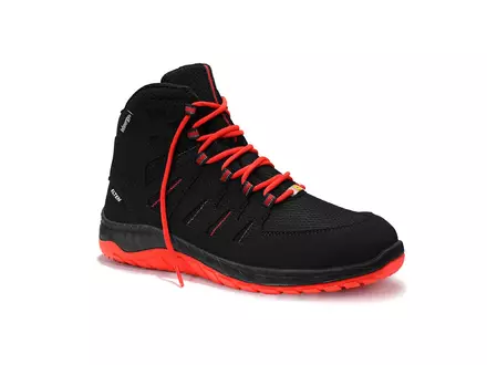 Elten Maddox Black-red mid safety shoe S3 SRC ESD size 40