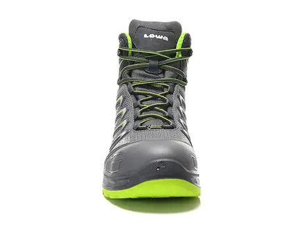 Shoe Lowa Larrox Work GTX Gray Mid S3 Ci high lace size 42