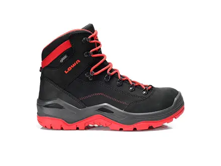Schoen Lowa Renegade Work GTX Red Mid S3 Ci hoog veter maat 47