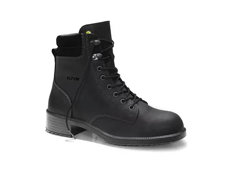 Chaussure de sécurité Elten Nicola Black Mid pour femme S2 SRA ESD