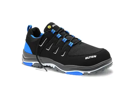 Lacets de sécurité Elten William Blue Low S1P SRC ESD Type 3 taille 41