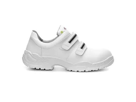 Chaussure de sécurité alimentaire Elten White Strap Low ESD S3 à scratch, pointure 39
