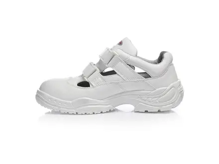 Chaussure de sécurité alimentaire Elten White Easy Low ESD S1 à scratch, taille 45