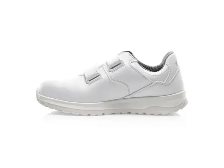 Chaussures basses Elten White Grip Low ESD S2 à scratch, pointure 40