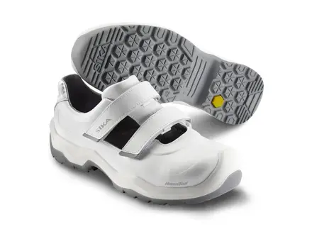 Chaussure basse Sika 202110 Lead ESD S1 à scratch SRC blanche taille 41