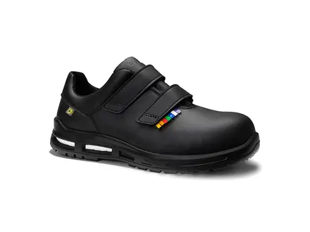Chaussure basse Elten Brayden XXTM ESD S3 à scratch, noire, taille 46