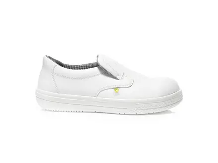 Chausson bas de sécurité Elten Pure Slipper, résistant aux chocs, compatible avec les appareils alimentaires S2 SRC ESD