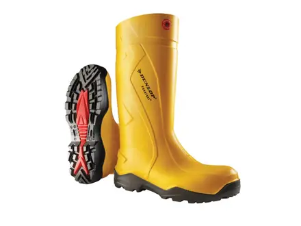 Dunlop Purofort+ C762241 S5 SRC yellow boot size 39