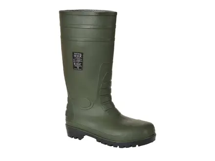 Bottes de sécurité Portwest FW95 S5 PVC-Nitrile SRC vertes taille 45