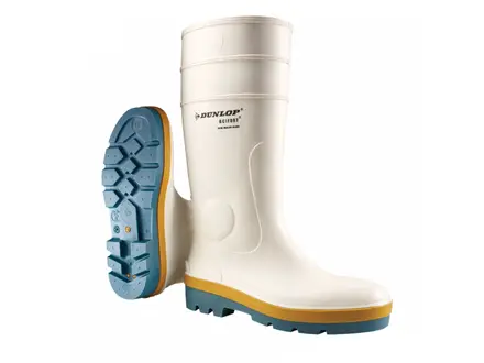 Bottes de sécurité Dunlop A781331 Acifort Tricolores, modèle S4 SRA