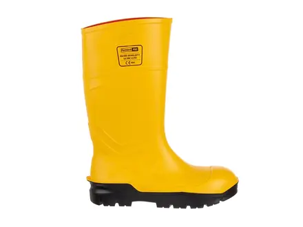 Bottes de sécurité Portwest FD95 S5 CI FO en polyuréthane SRC jaune, taille 47