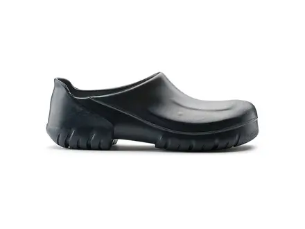 Sabot Alpro Birkenstock S2, talon fermé et embout en acier, bleu, pointure 37