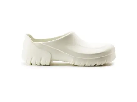 Sabot Alpro Birkenstock S2, talon fermé et embout en acier, bleu, pointure 37