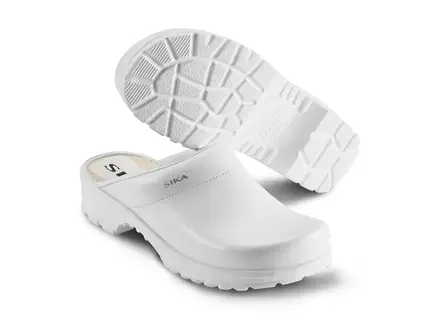 Sika 149 Comfort OB clog open heel SRC white size 43