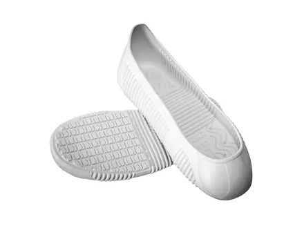 Surchaussures antidérapantes Tiger Grip Easy Grip blanches, taille M (37-40)