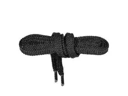Lacets plats noirs Elten, lot de 130 cm