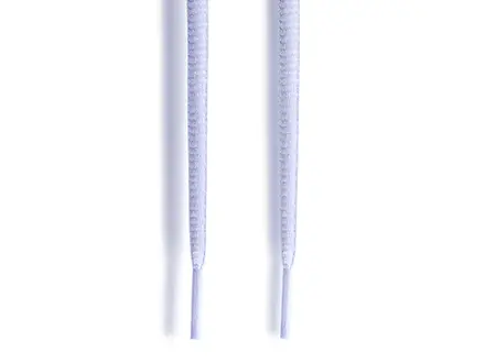 Chaussure basse à lacets Atlas 105 cm blanche