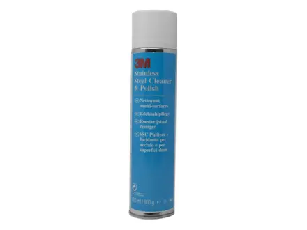 Nettoyant et polisseur pour acier inoxydable 3M RVS12