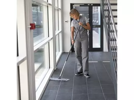 Vikan 374118 mop frame Hook & Loop flat mop holder 25 cm gray
