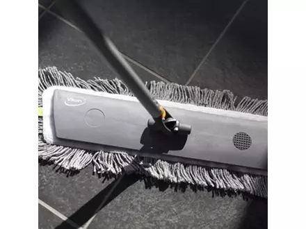 Vikan 374118 mop frame Hook & Loop flat mop holder 25 cm gray