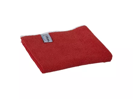 Microfiber cloth basic VEC 691134 320x320 mm red